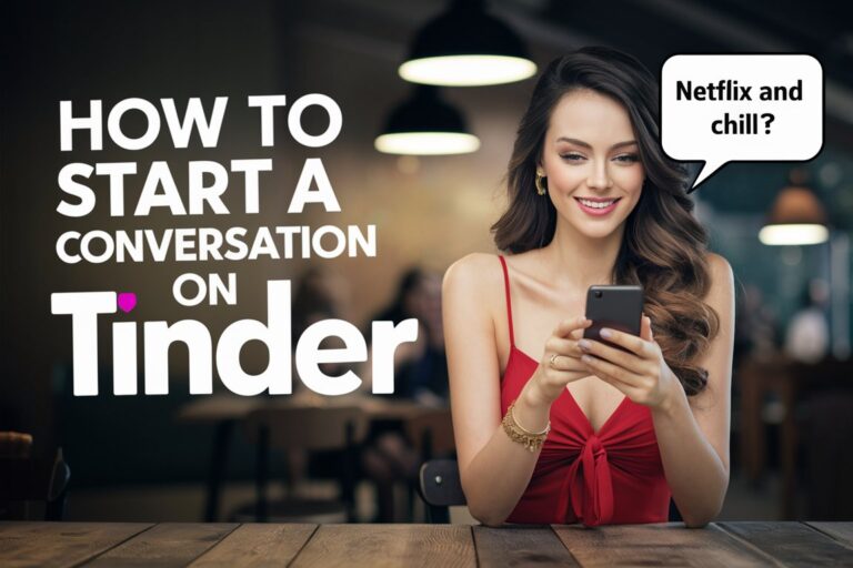 how to start a conversation on tinder