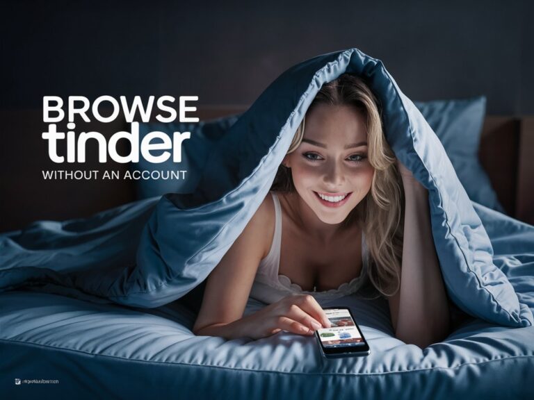 can you browse tinder without an account