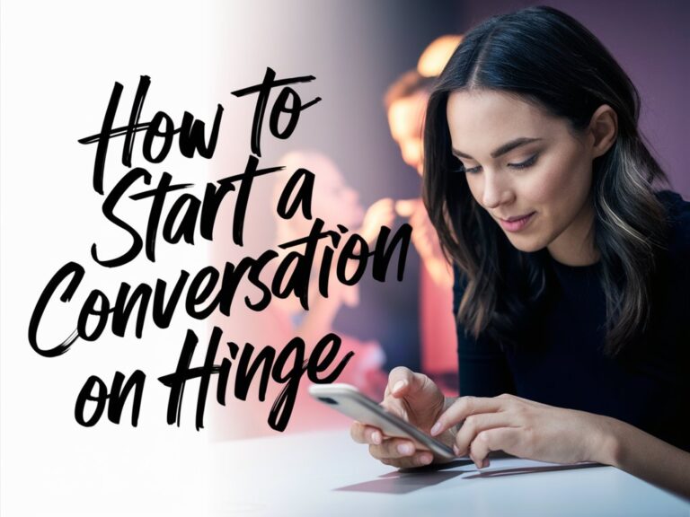 how to start a conversation on hinge