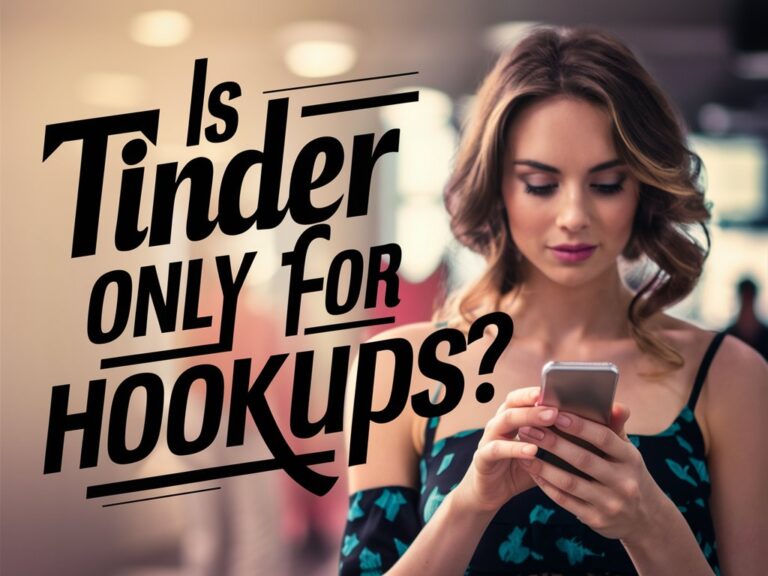 is tinder only for hookups