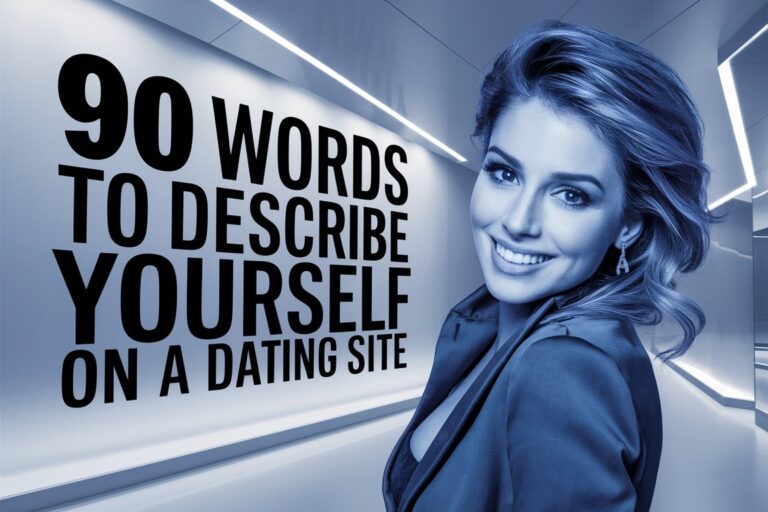 words to describe yourself on a dating site