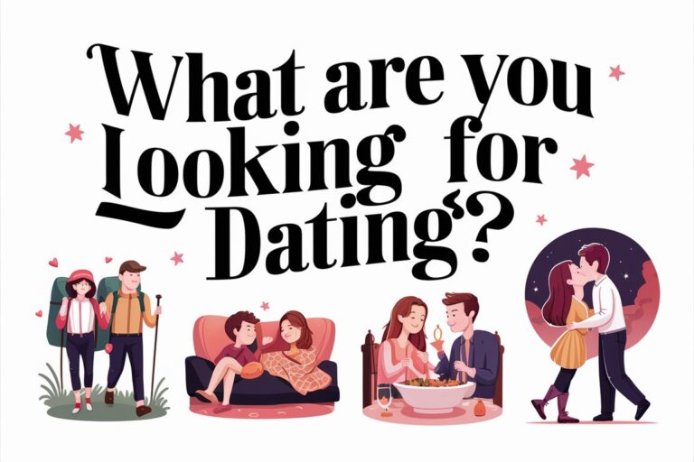 how to answer what are you looking for 'dating'