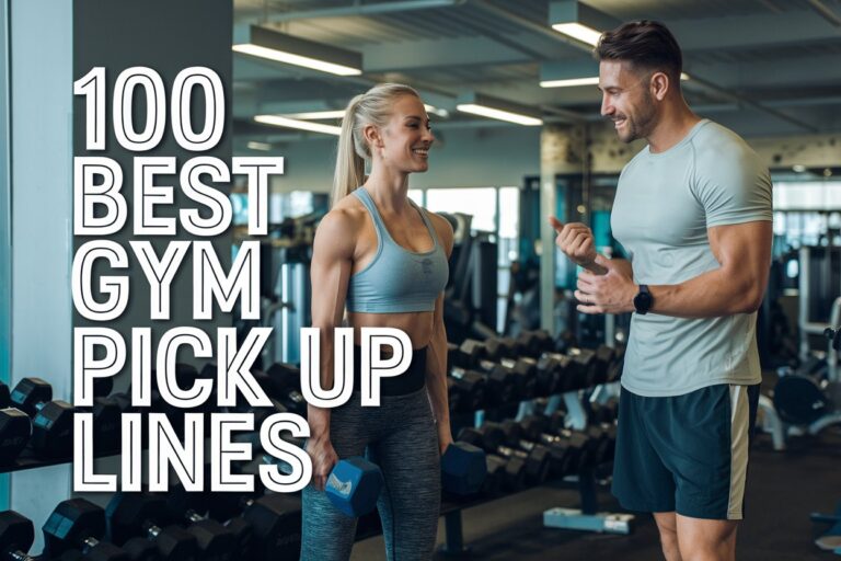 gym pick up lines